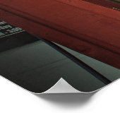 Roberts Barber Shop Poster (Ecke)