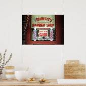 Roberts Barbierladen Poster (Küche)