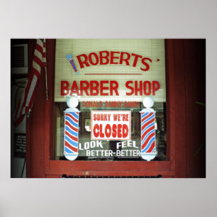 Roberts Barbierladen Poster