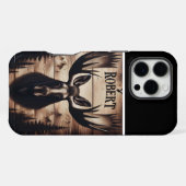 Roberts Elchkopf iPhone Hülle (Rückseite (Horizontal))