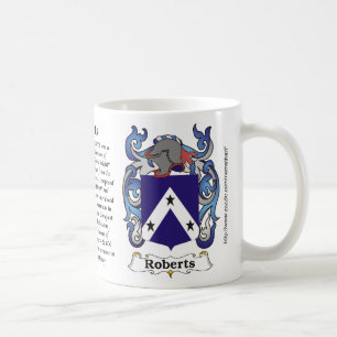 Roberts-Familien-Wappen eine Tasse