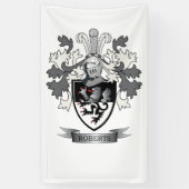 Roberts-Familienwappen Banner (Vertikal)