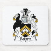 Roberts-Familienwappen Mousepad (Vorne)