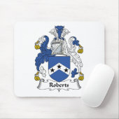 Roberts-Familienwappen Mousepad (Mit Mouse)