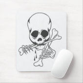 Roberts Schädel 5 Mousepad (Mit Mouse)