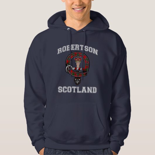 Robertson Clan Abzeichen Athletic Style Hoodie (Vorderseite)