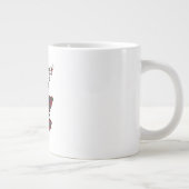 Robertson Clan Abzeichen Jumbo Tasse (Rechts)