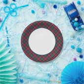Robertson Clan Tartan Border Pappteller (Party)
