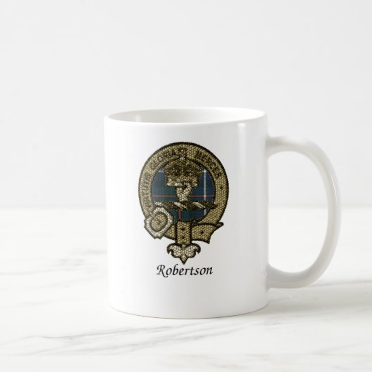 Robertson-Clan-Wappen Kaffeetasse (Rechts)
