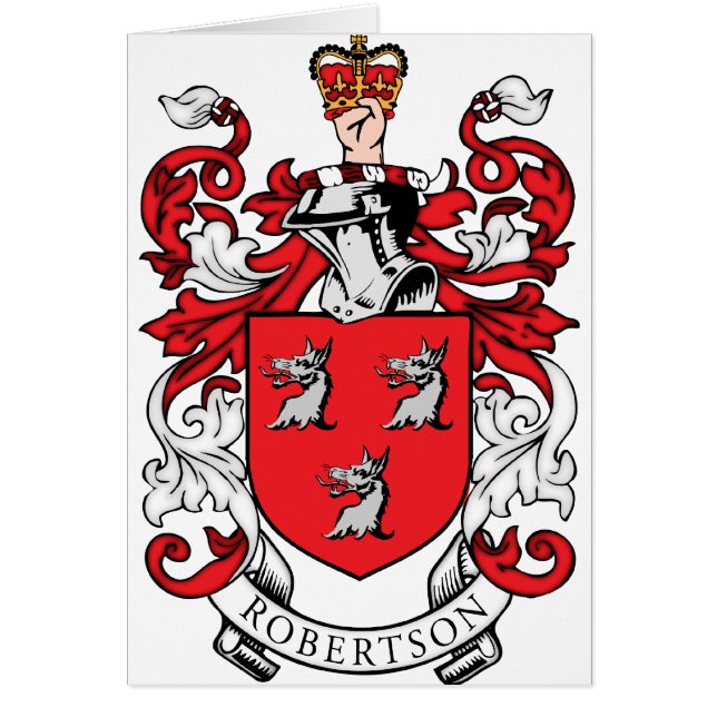 Robertson-Familien-Wappen (Vorne)