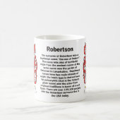 Robertson-Familienwappen-Tasse Kaffeetasse (Mittel)