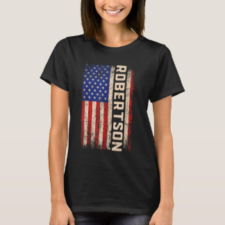 Robertson Nachname Shirt Robertson Name American