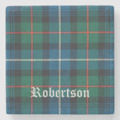 Robertson, Robertson, Scottish Tartan, Robertson Steinuntersetzer (Vorderseite)