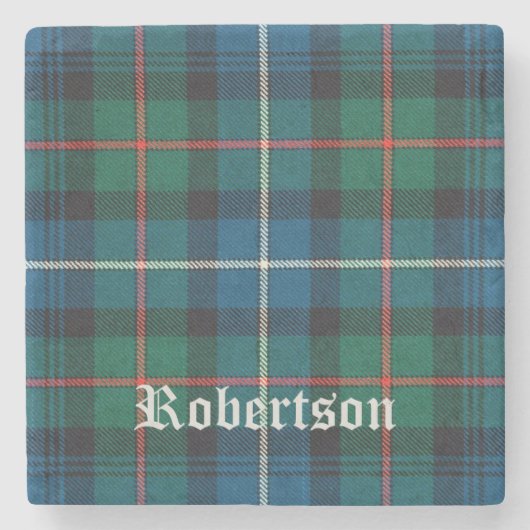 Robertson, Robertson, Scottish Tartan, Robertson Steinuntersetzer (Vorderseite)