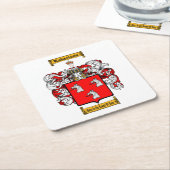 Robertson (schottisch) rechteckiger pappuntersetzer (angewinkelt)