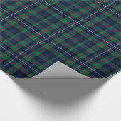 Robertson schottischer Tartan-kariertes Geschenkpapier (Ecke)