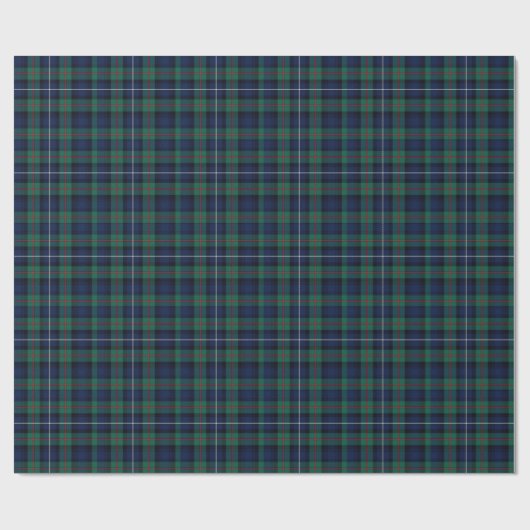 Robertson schottischer Tartan-kariertes Geschenkpapier (Flach)