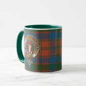 Robertson Tartan & Abzeichen Tasse (Vorderseite Links)