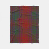 Robertson-Tartan Fleecedecke (Vorderseite)