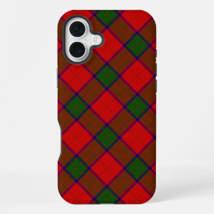 Robertson-Tartan rot-grün kariert iPhone 16 Plus Hülle