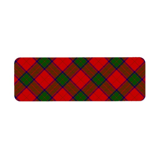 Robertson tartan rot kariert (Vorne)