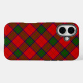 Robertson tartan rot kariert Case-Mate iPhone hülle (Rückseite (Horizontal))