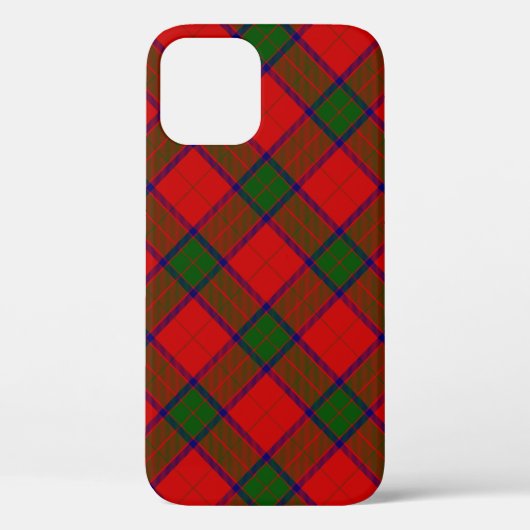 Robertson tartan rot kariert Case-Mate iPhone hülle (Rückseite)