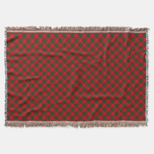 Robertson tartan rot kariert decke (Vorderseite)