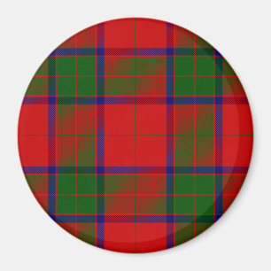 Robertson tartan rot kariert magnet