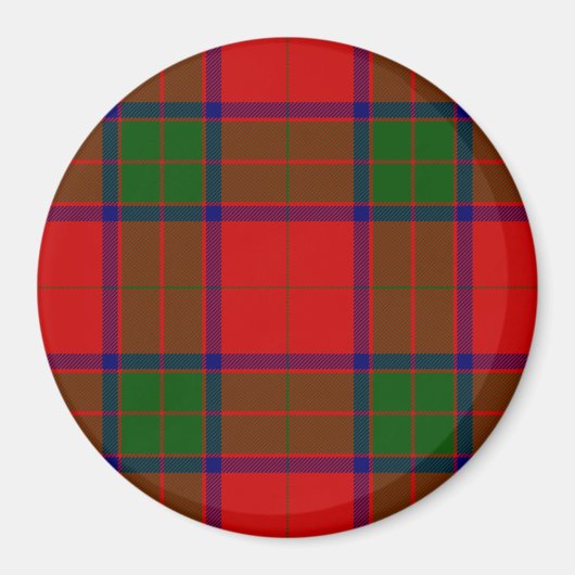 Robertson tartan rot kariert magnet (Vorne)