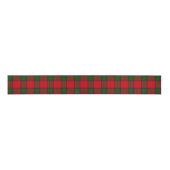 Robertson tartan rot kariert ripsband (Vorderseite)