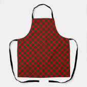 Robertson tartan rot kariert schürze (Vorderseite)