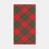 Robertson tartan rot kariert serviette (Vorderseite)