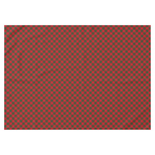 Robertson tartan rot kariert tischdecke (Vorderseite (Horizontal))
