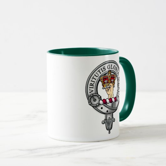 Robertson Wappen Abzeichen Tasse (VorderseiteRechts)