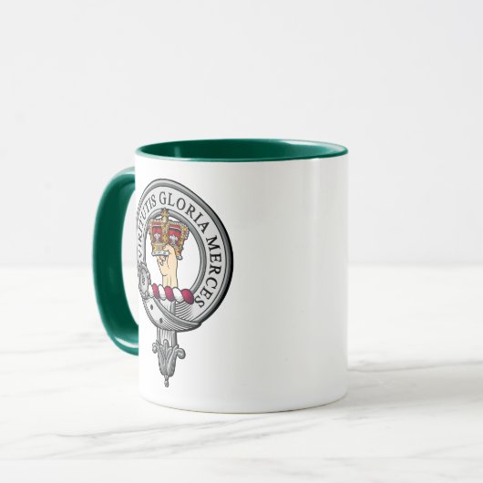 Robertson Wappen Abzeichen Tasse (Vorderseite Links)