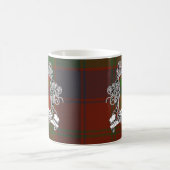 Robertsontartan-Schild Kaffeetasse (Mittel)