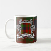 Robertsontartan-Schild Kaffeetasse (Links)