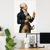 Robespierre - Französische Revolution Archiv-Kunst Poster (Heimbüro)