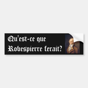Robespierre (französischer Titel) Autoaufkleber