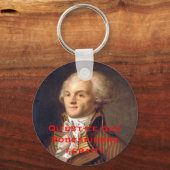 Robespierre (französischer Titel) Schlüsselanhänger (Vorderseite)