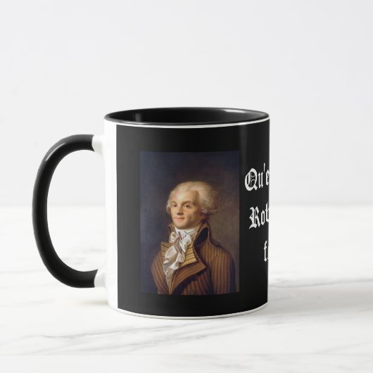 Robespierre (französischer Titel) Tasse (Links)
