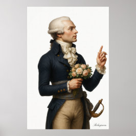 Robespierre - French Revolution Archival Art Print Poster