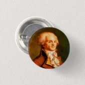 Robespierre Knopf Button (Vorne & Hinten)