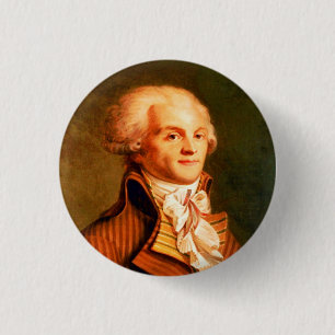 Robespierre Knopf Button