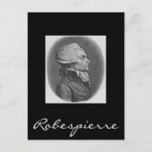 Robespierre Postkarte (Vorderseite)