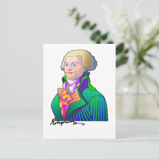 Robespierre Postkarte (Stehend Vorderseite)