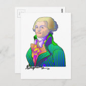 Robespierre Postkarte (Vorne/Hinten)