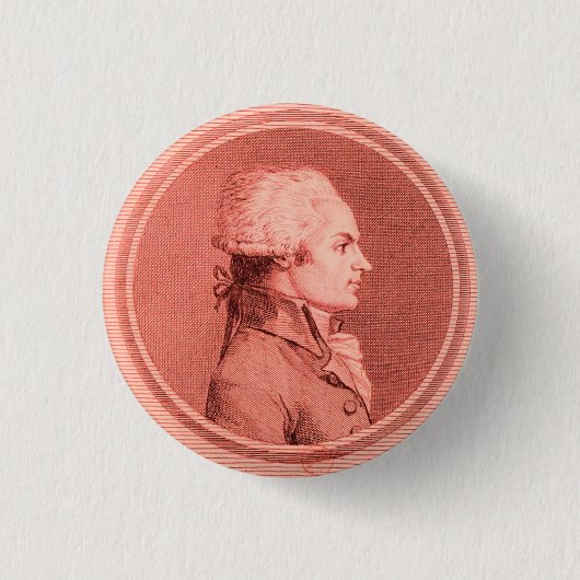 Robespierre Profil Button (Vorderseite)