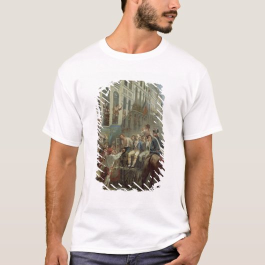 Robespierre und Heiliges-Gerade T-Shirt (Vorderseite)